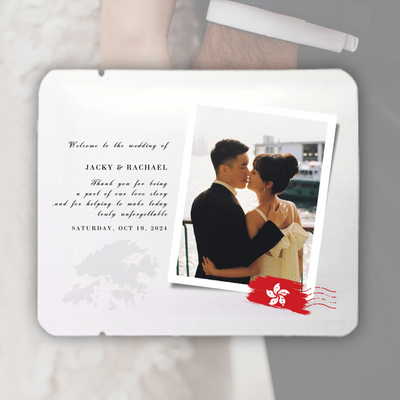 結婚照回禮掛耳包 W10