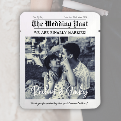 結婚照回禮掛耳包 W3